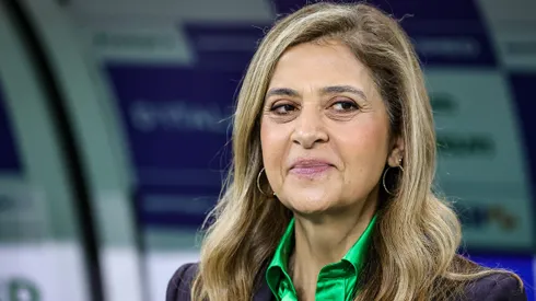SP - SAO PAULO - 06/11/2025 - BRASILEIRO A 2025, PALMEIRAS X SANTOS - Leila Pereira presidente do Palmeiras antes da partida contra o Santos no estadio Arena Allianz Parque pelo campeonato Brasileiro A 2025. Foto: Fabio Giannelli/AGIF