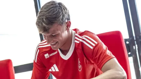 Fabrício Prado, atacante do Internacional em partida pelo campeonato brasileiro (Foto: Reprodução / Instagram Pessoal)