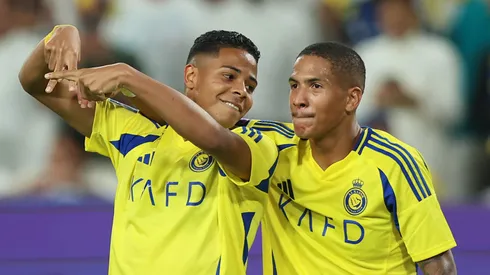 Wesley, atacante do Al-Nassr, ex-Corinthians - Foto: Yasser Bakhsh/Getty Images