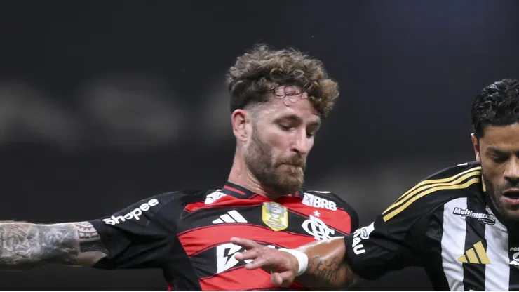 Léo Pereira, zagueiro do Flamengo em partida pelo campeonato brasileiro (Foto: Pedro Vilela/Getty Images)