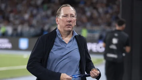 RJ - RIO DE JANEIRO - 27/02/2025 - RECOPA SUL-AMERICANA 2025, BOTAFOGO X RACING - John Textor dono da saf do Botafogo apos a partida contra o Racing no estadio Engenhao pelo campeonato Recopa Sul-americana 2025. Foto: Jorge Rodrigues/AGIF