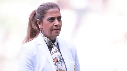 SP - SAO PAULO - 20/07/2025 - BRASILEIRO A 2025, PALMEIRAS X ATLETICO-MG - leila pereira presidente do Palmeiras durante partida contra o Atletico-MG no estadio Arena Allianz Parque pelo campeonato Brasileiro A 2025. Foto: Ettore Chiereguini/AGIF