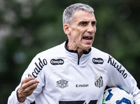 Caballero perde espaço com Vojvoda no elenco do Santos