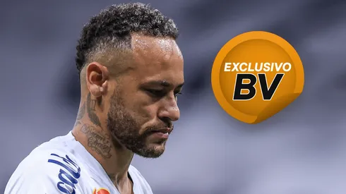 Neymar em campo pelo Santos. Foto: Marcello Zambrana/AGIF