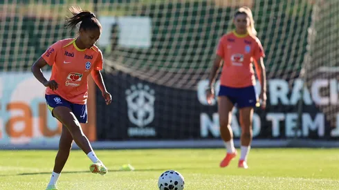 Ary Borges com a Seleção. Foto: Lívia Villas Boas/CBF