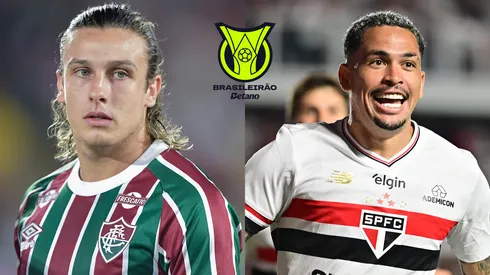 Canobbio e Luciano. Fotos: Thiago Ribeiro/AGIF e Jota Erre/AGIF