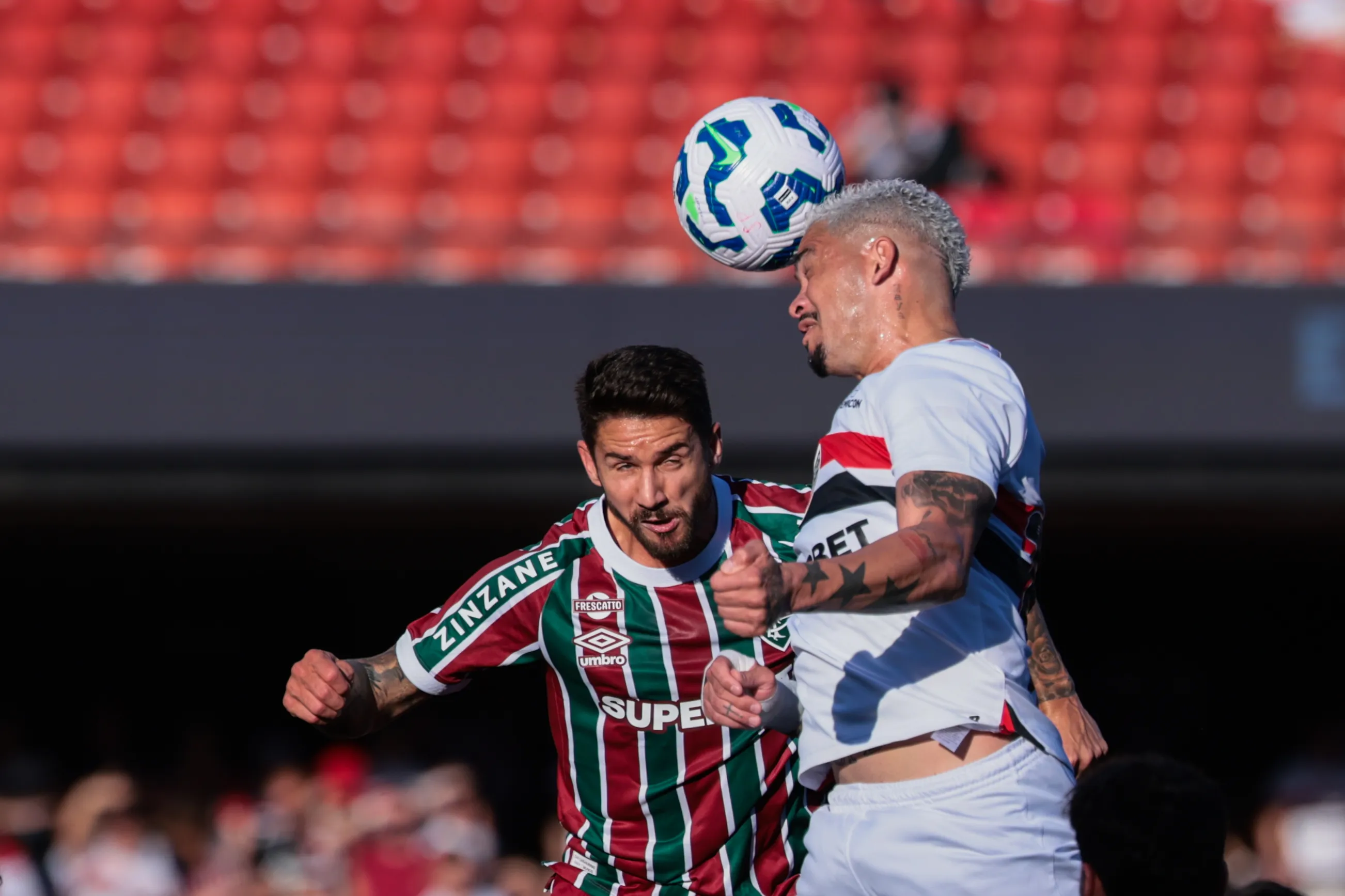 Luciano jogador do Sao Paulo durante partida contra o Fluminense no estadio Morumbi pelo campeonato Brasileiro A 2025. Foto: Marcello Zambrana/AGIF