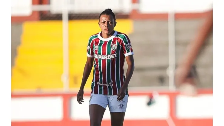 Tatá, jogadora tricolor. Foto: Reprodução/Redes Sociais