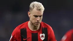 Róger Guedes, atacante do Al Rayyan, do Catar - Foto: Francois Nel/Getty Images