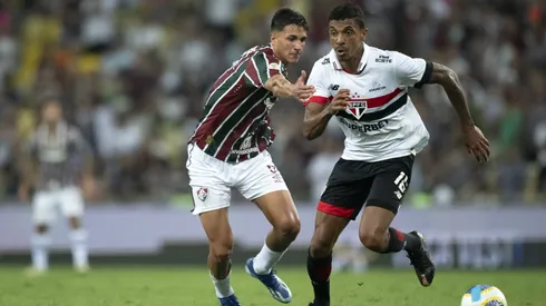 Fluminense e São Paulo se enfrentam pelo Brasileirão. Foto: Jorge Rodrigues/AGIF