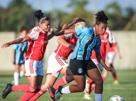 Onde assistir Internacional x Grêmio na final do Gaúcho Feminino Sub-17