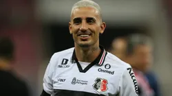 O atacante conseguiu uma vitória importante contra o Santa Cruz na Justiça - Foto: Marlon Costa/AGIF