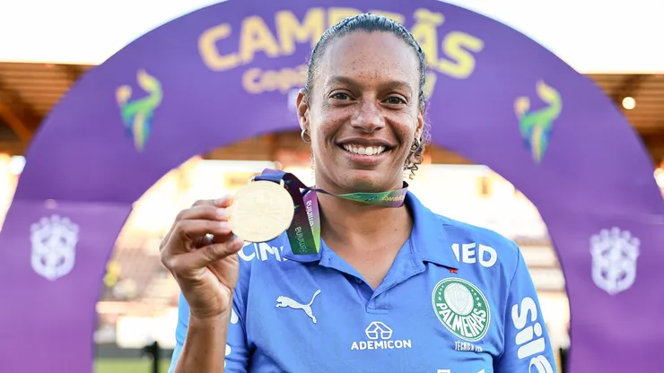 Rosana Augusto vai em busca do segundo título com o Palmeiras -Foto: Rebeca Reis/Staff Images Woman/CBF