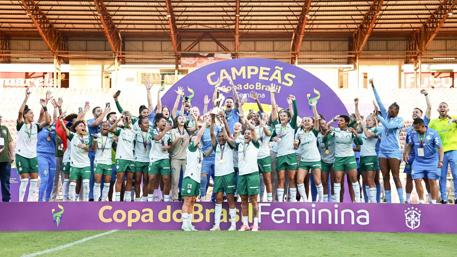 Palmeiras campeão da Copa do Brasil Feminina 2025