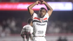 SP - SAO PAULO - 14/09/2025 - BRASILEIRO A 2025, SAO PAULO X BOTAFOGO - Luan jogador do Sao Paulo durante partida contra o Botafogo no estadio Morumbi pelo campeonato Brasileiro A 2025. Foto: Alan Morici/AGIF