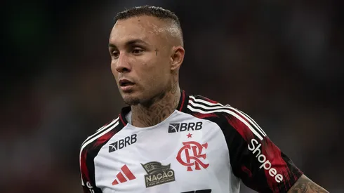 Cebolinha em ação com a camisa flamenguista.