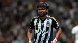 MG - BELO HORIZONTE - 05/11/2025 - BRASILEIRO A 2025, ATLETICO-MG X BAHIA - Biel jogador do Atletico-MG comemora seu gol durante partida contra o Bahia no estadio Arena MRV pelo campeonato Brasileiro A 2025. Foto: Alessandra Torres/AGIF