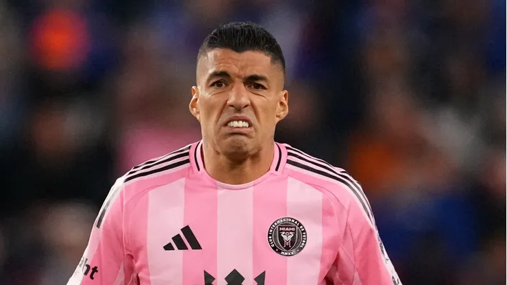 Luís Suárez, ex-atacante do Grêmio, no Inter Miami - Foto: Jeff Dean/Getty Images