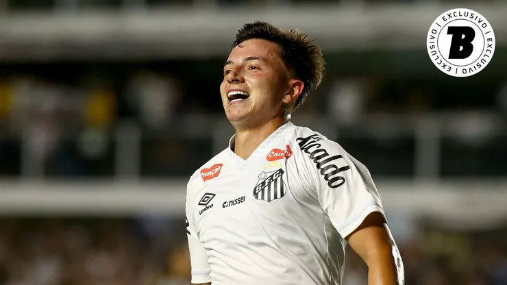 Barreal vive bom momento no Santos. Foto: Mauricio De Souza/AGIF