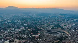 Azteca Stadium na Cidade do Mexico, Mexico. (Foto de Hector Vivas/Getty Images)