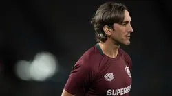 Luis Zubeldia, técnico do Fluminense, durante partida contra o São Paulo no estadio Maracana pelo campeonato Brasileiro A 2025. Foto: Jorge Rodrigues/AGIF