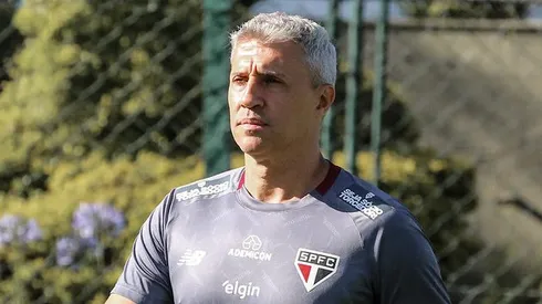 Crespo no São Paulo. Fotos: Erico Leonan / São Paulo FC