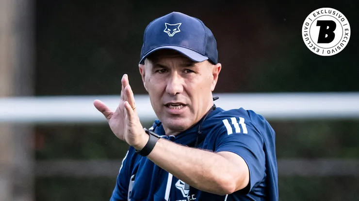 Jardim durante treino do Clube Celeste
