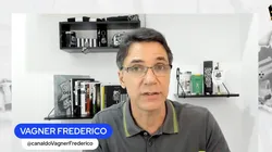 Jornalista e setorista do Santos, Vagner Frederico Foto: Reprodução/YouTube