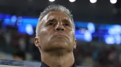 Crespo durante o revés sofrido no Maracanã