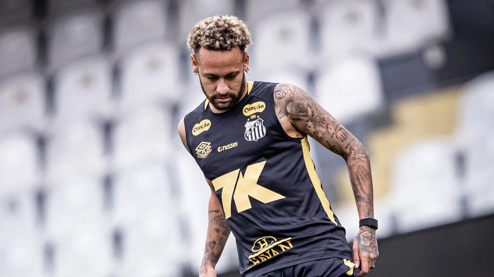 Neymar camisa 10 do Santos