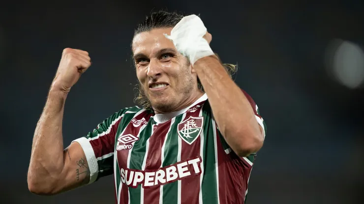 Fluminense vê em Canobbio a repetição do desempenho que Arias teve em 2024 — Foto Jorge RodriguesAGIF