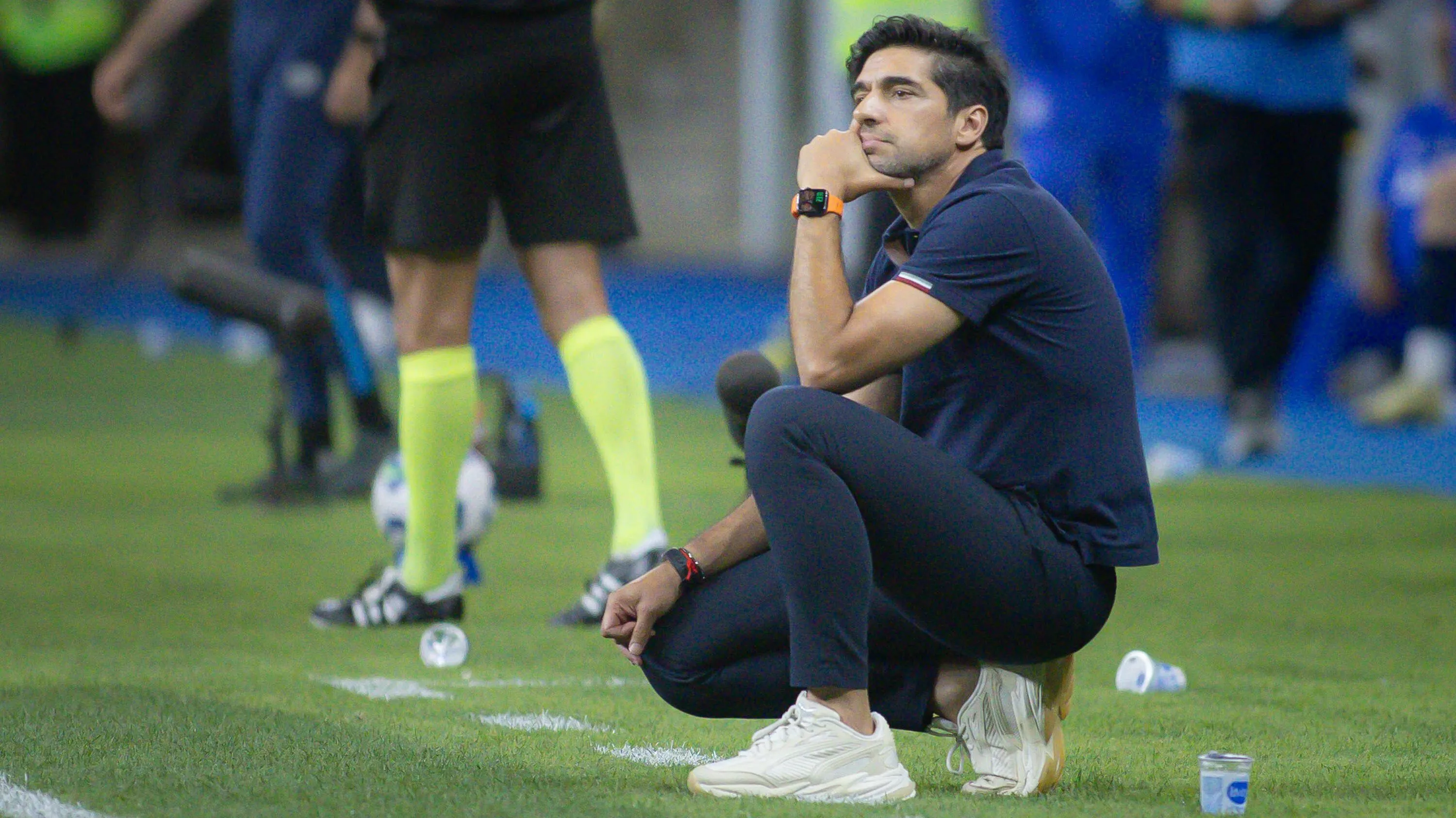 Equipe de Abel Ferreira vem de 5 jogos sem vencer - Foto: Maxi Franzoi/AGIF.