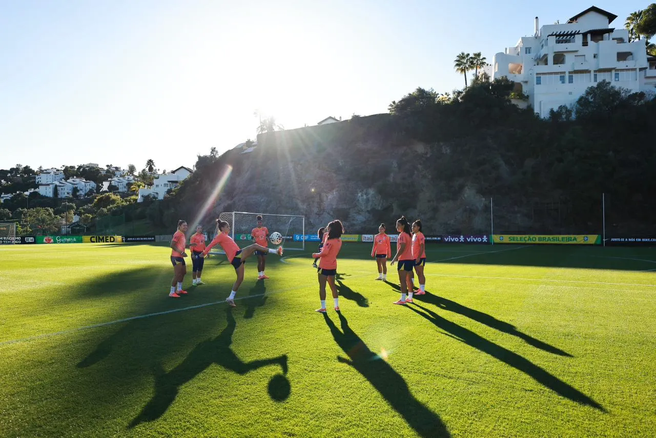 Seleção Brasileira durante Data Fifa. Foto: Lívia Villas Boas/CBF