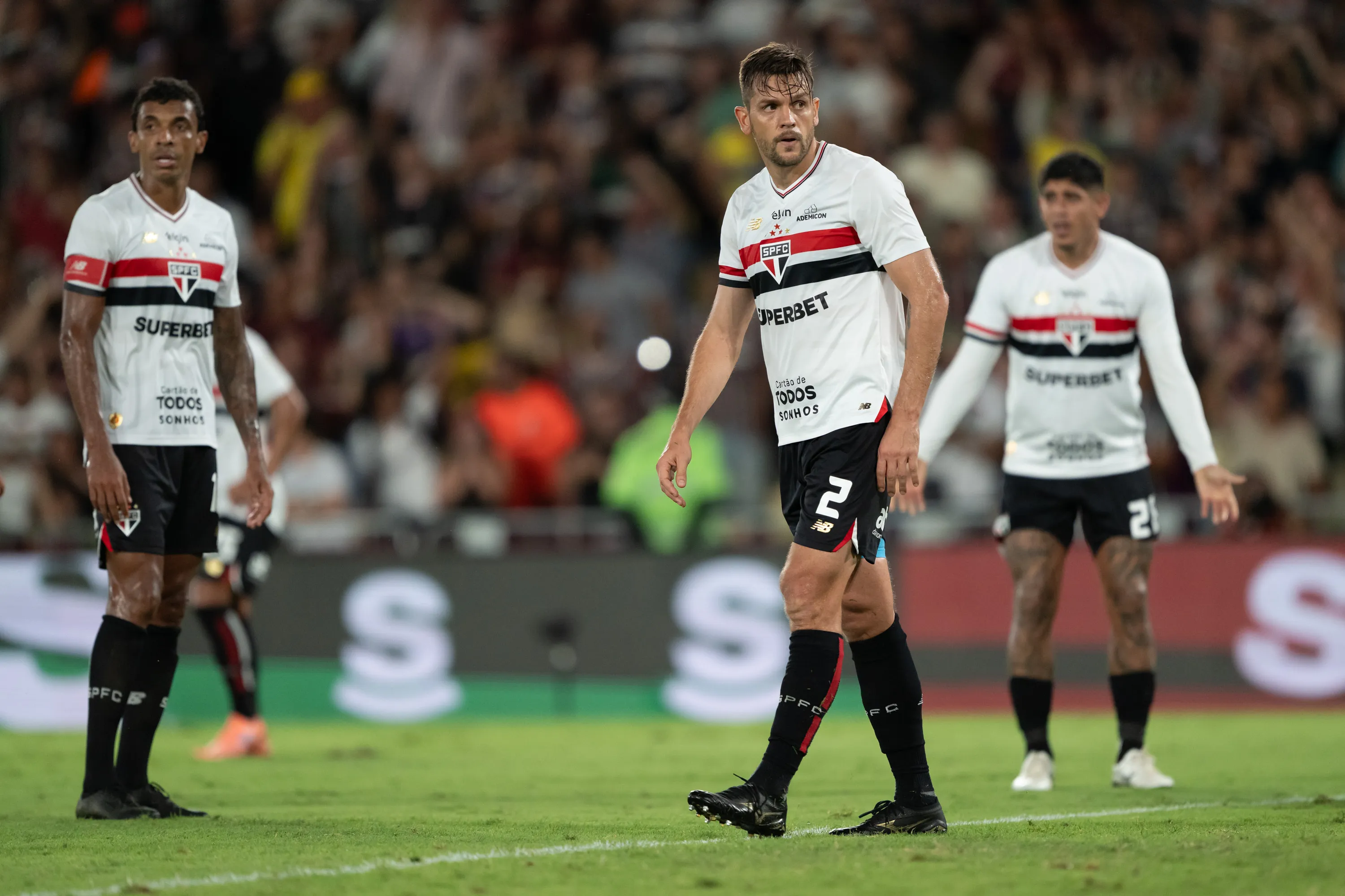 SPFC sofreu uma dura goleada na última partida. Foto: Jorge Rodrigues/AGIF