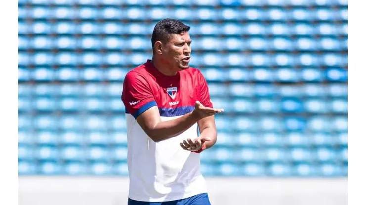 Técnico do Fortaleza. Foto: Jotta/Fortaleza