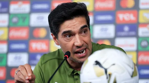 Abel durante a coletiva para final da Copa Libertadores. Photo by Buda Mendes/Getty Images