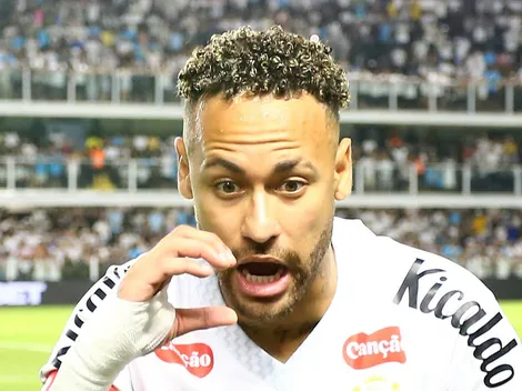 Torcida do Santos se revolta com Neymar