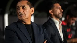 Ramon Diaz, técnico do Internacional, durante partida contra o Vasco no estadio Sao Januario pelo campeonato Brasileiro A 2025. Foto: Jorge Rodrigues/AGIF