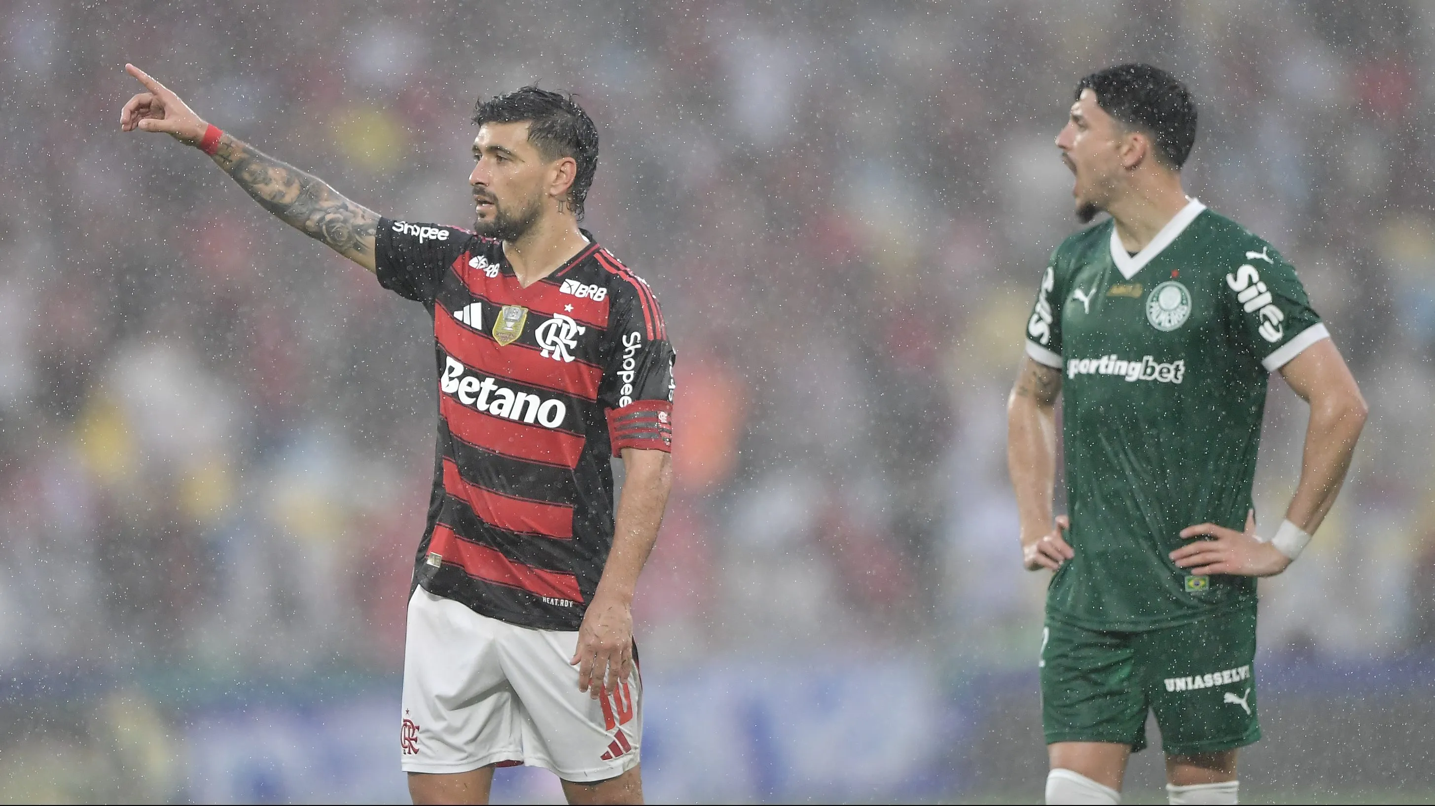 Palmeiras X Flamengo. Foto: Thiago Ribeiro/AGIF