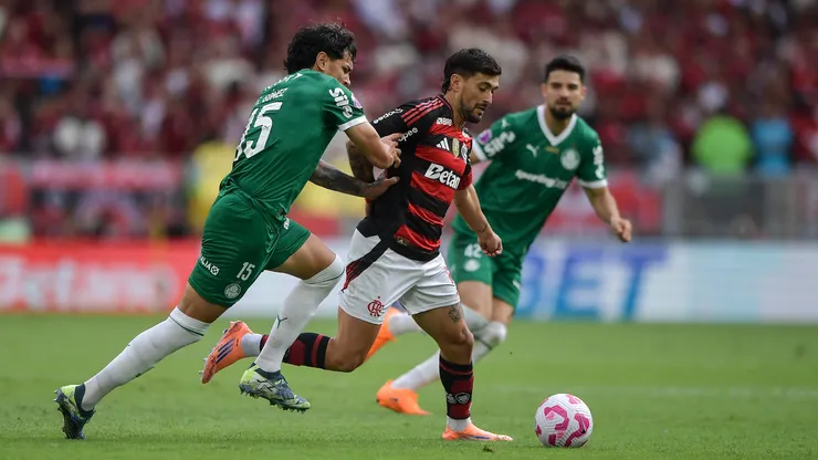 Palmeiras e Flamengo vão se enfrentar pela final da Libertadores - Foto: Thiago Ribeiro/AGIF