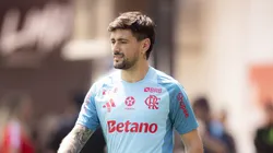 Arrascaeta em treino do Mengão na capital peruana