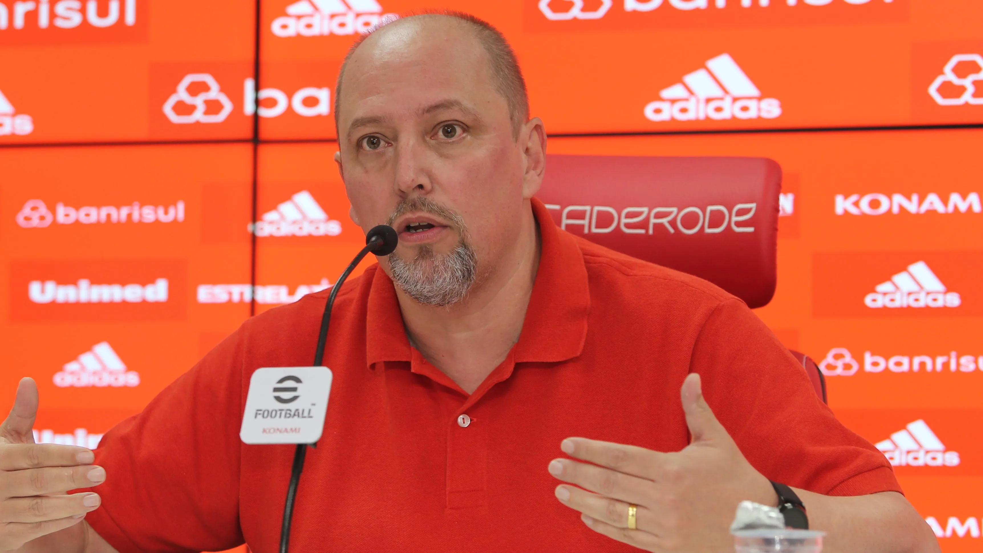 Alessandro Barcellos. Foto Ricardo Duarte/Internacional