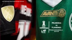 Vestiários de Palmeiras e Flamengo antes da final da Libertadores