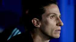Filipe Luis, técnico do Flamengo, durante partida contra o Bragantino no estadio Maracana pelo campeonato Brasileiro A 2025. Foto: Alexandre Loureiro/AGIF