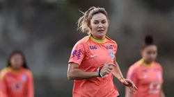 Gabi Zanotti em treinamento com a Seleção Brasileira - Foto: Lívia Villas Boas/CBF