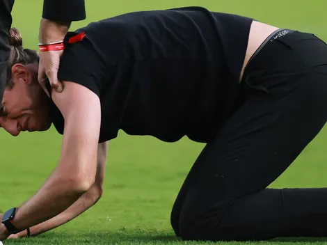 Filipe Luís chora após título histórico do Flamengo