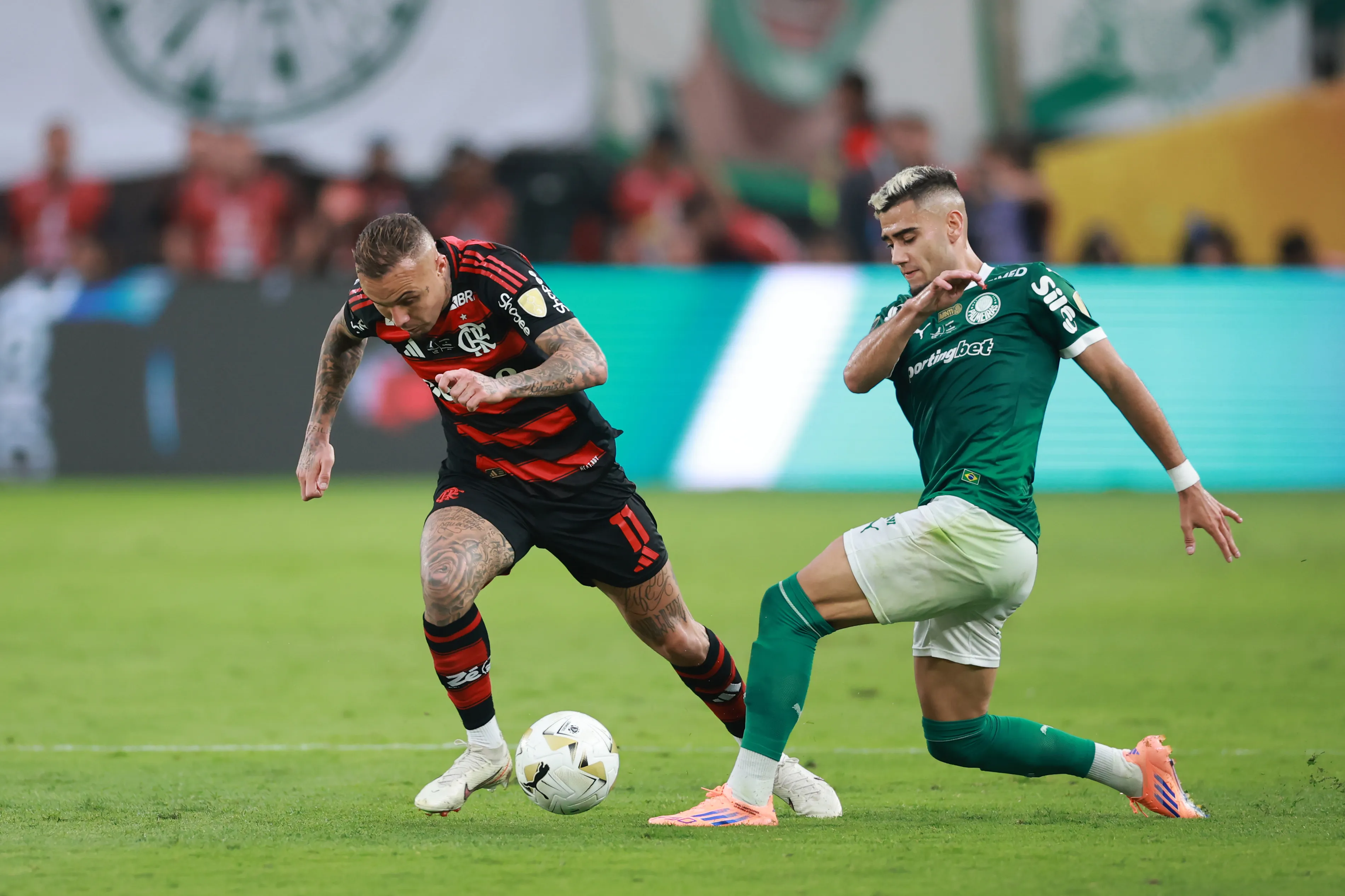 Cebolinha durante a final da Libertadores. Foto: Hector Vivas/Getty Images