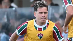 SP - SANTOS - 31/08/2025 - BRASILEIRO A 2025, SANTOS X FLUMINENSE - SOTELDO jogador do Fluminense durante partida contra o Santos no estadio Vila Belmiro pelo campeonato Brasileiro A 2025. Foto: Jota Erre/AGIF