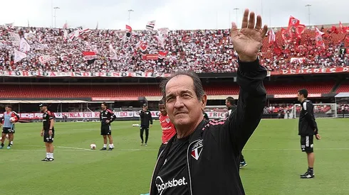 Muricy ainda em 2022, quando Rogério Ceni era o treinador
