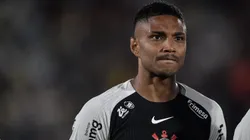 Vitinho em campo pelo Corinthians. Foto: Thiago Ribeiro/AGIF